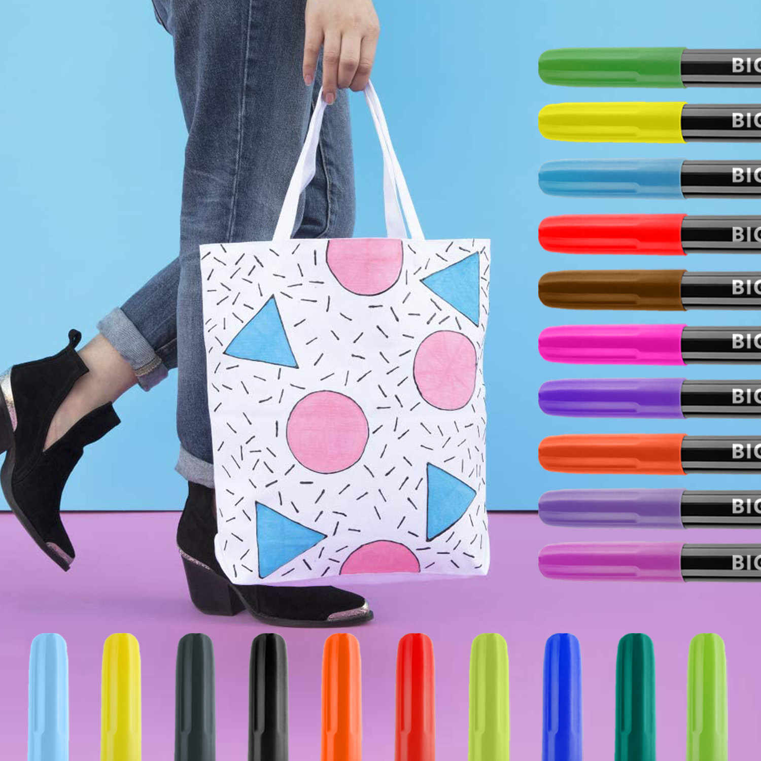 Copic Marker Sketch - Set di pennarelli per tessuti multicolore,