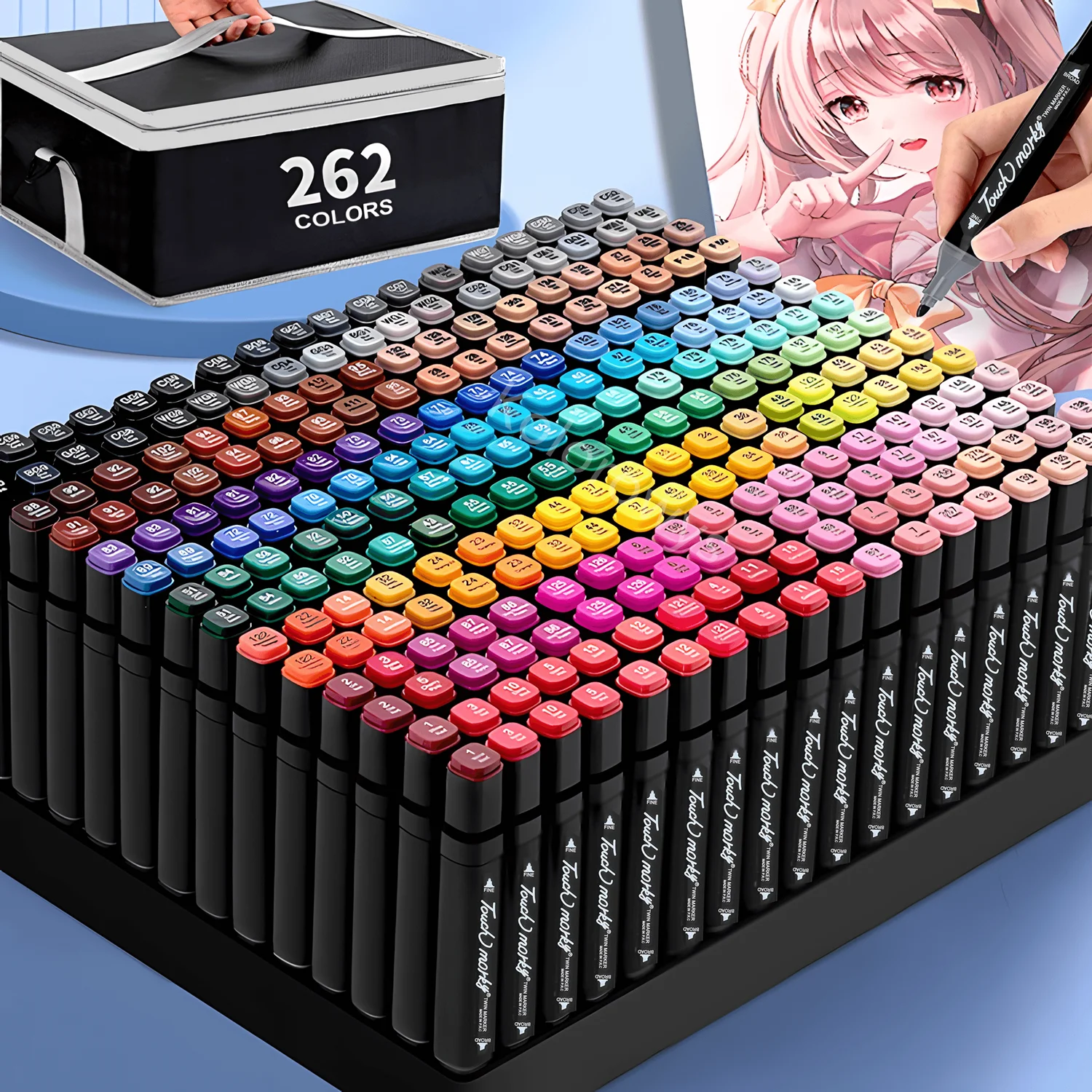 Copic Marker Sketch - 12-262 colori pennarelli in feltro alcol