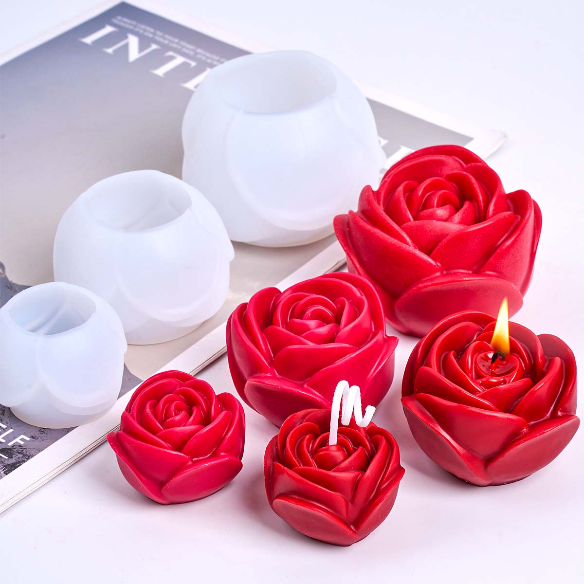 Stampo per candele in silicone - Resin Craft Ideas recensione e prezzo
